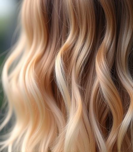Résultat époustouflant d'un style balayage