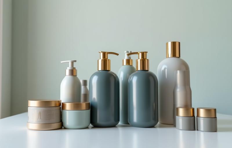 Présentation de produits capillaires premium
